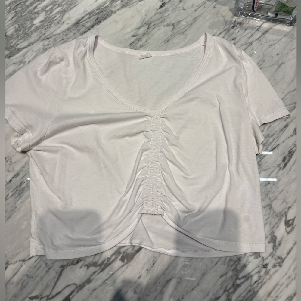 Wilfred White Short Sleeve Button Down Shirt